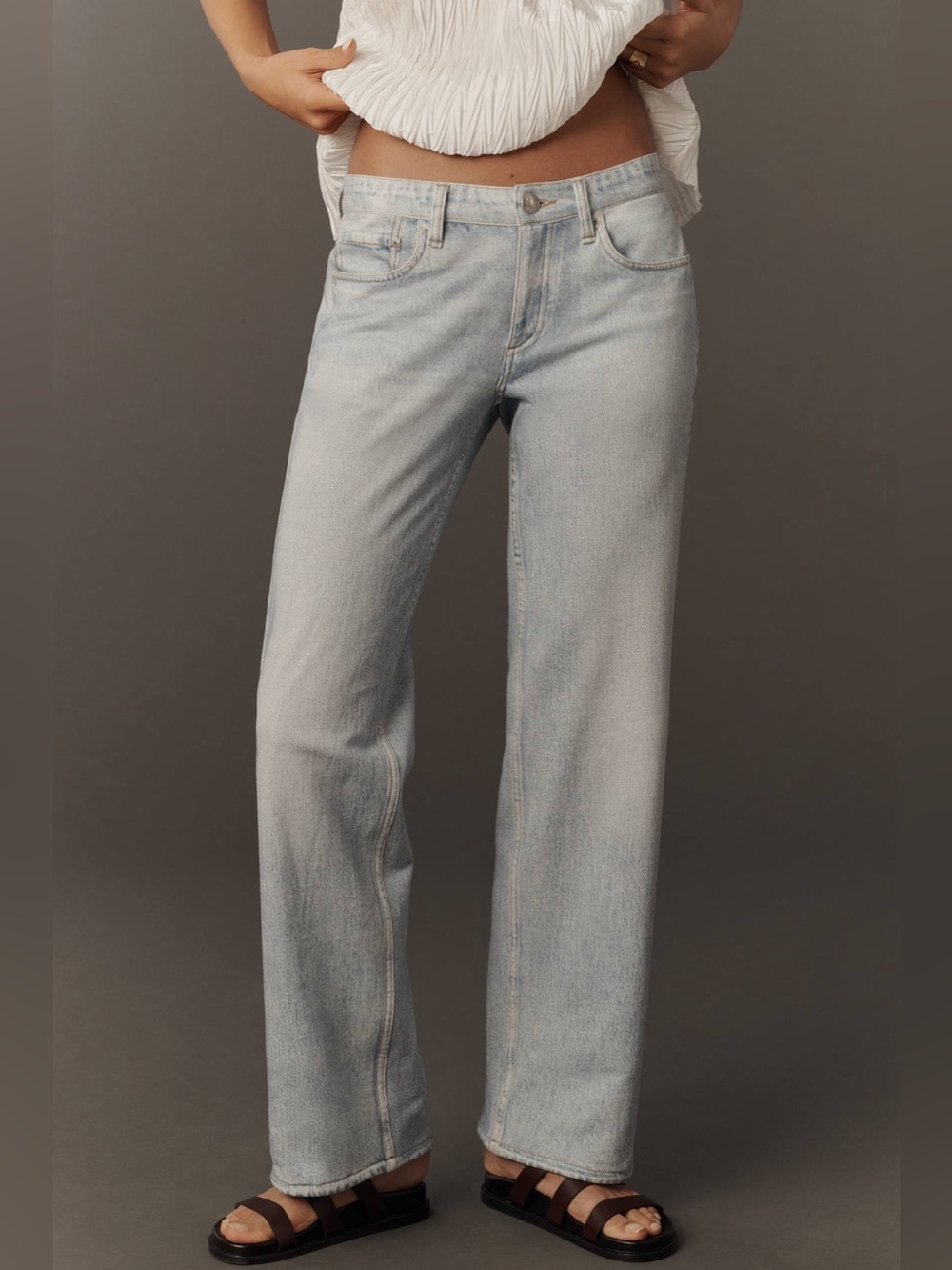Rag & Bone Miramar Saige Full Length Jeans Denim Print Size 30